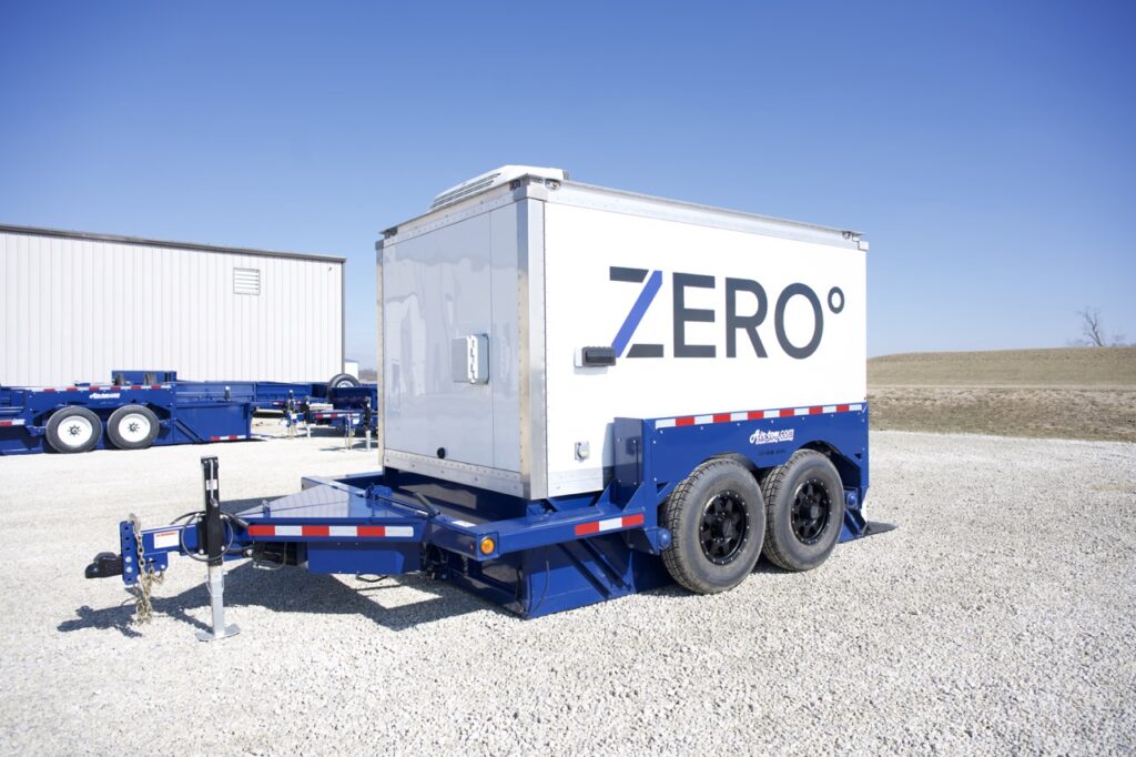 Ground Level Loading Refrigerated Trailer